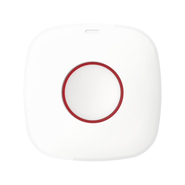 AX PRO 868Mhz Безжичен авариен бутон, едноканален, монтиран - HIKVISION DS-PDEB1-EG2-WE