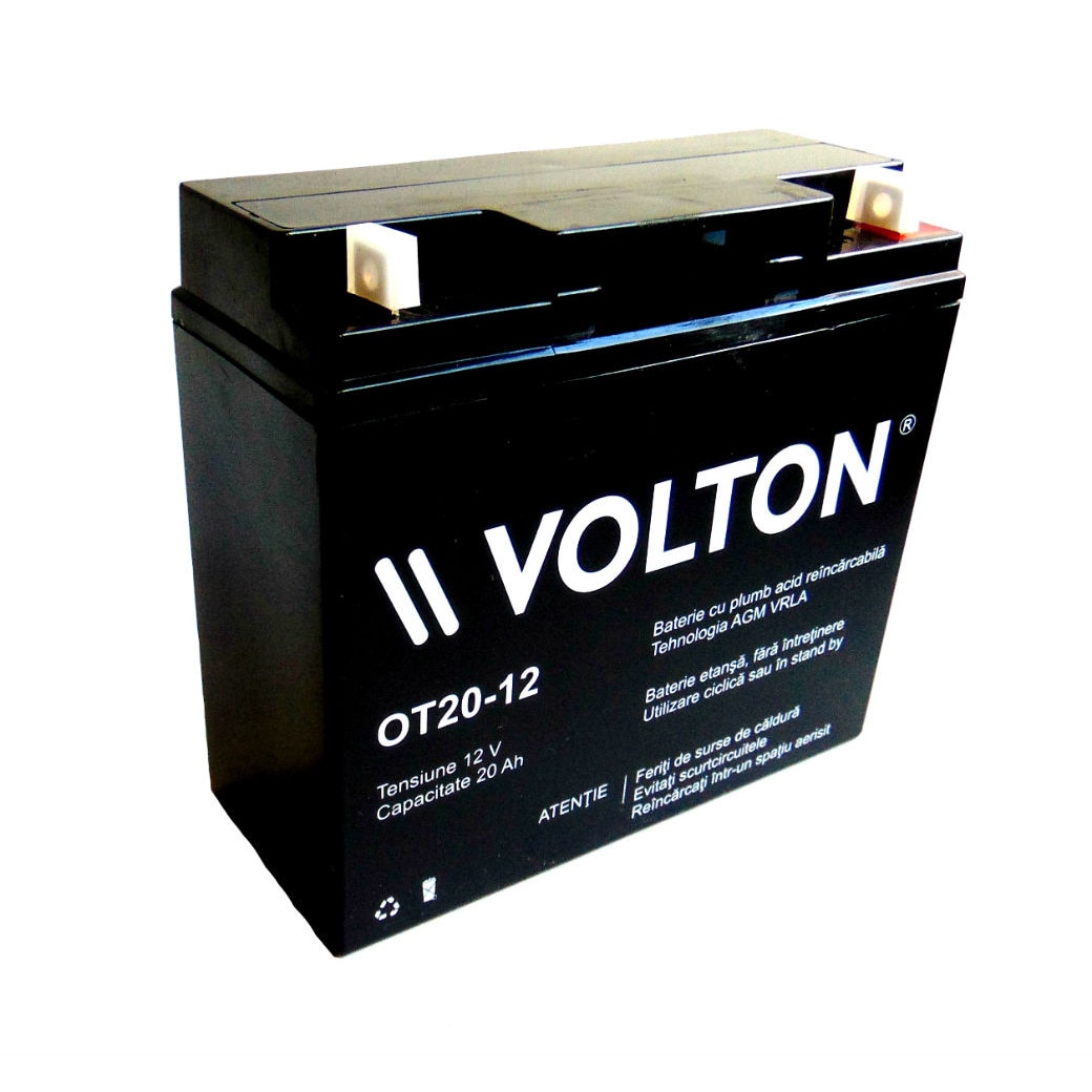 Acumulator stationar VOLTON 12V 20 Ah AGM VRLA