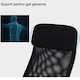 Scaun de birou ergonomic kring Klaus X, stofa + mesh, Negru