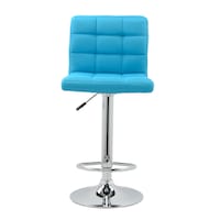 scaun bar albastru