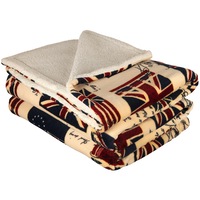 patura fleece cu blanita dubla heinner home 200x220 cm 100 poliester imprimeu uk imagen 22_0_
0