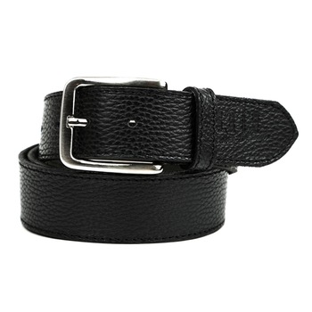 Curea Leather Design din piele naturala, culoare neagra Curea Leather Design din piele naturala, culoare neagra