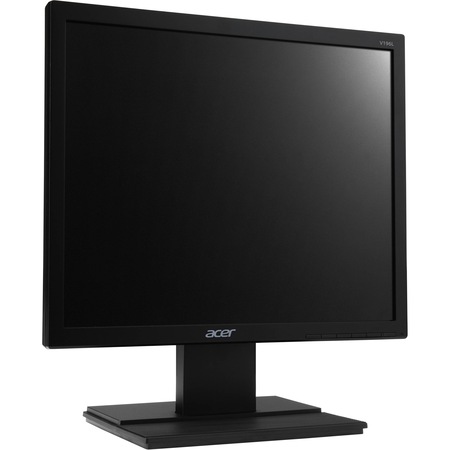 Монитор Acer 19", IPS, HD+, VGA, DVI, Говорители, Черен, V196LBBMD ...