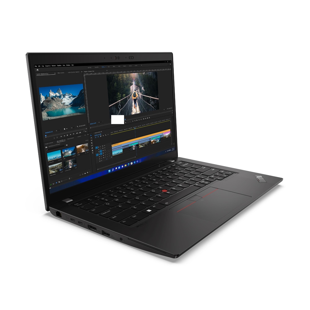 Laptop Lenovo ThinkPad L14 Gen 4 (Intel), 14" FHD IPS 300nits Touch Screen, Intel Core i7-1355U 10-core, 32 GB DDR4, 256 GB SSD m2 PCIe, Intel Iris Xe Graphics, Windows 11 Pro, 1.40 kg. Thunder Black, Nano-SIM card slot, 4G LTE