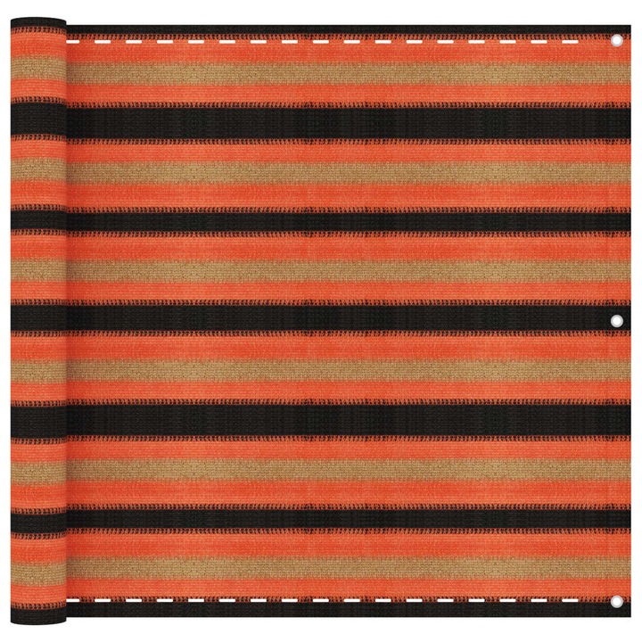 Paravan de balcon vidaXL, multicolor, 90x300 cm, HDPE