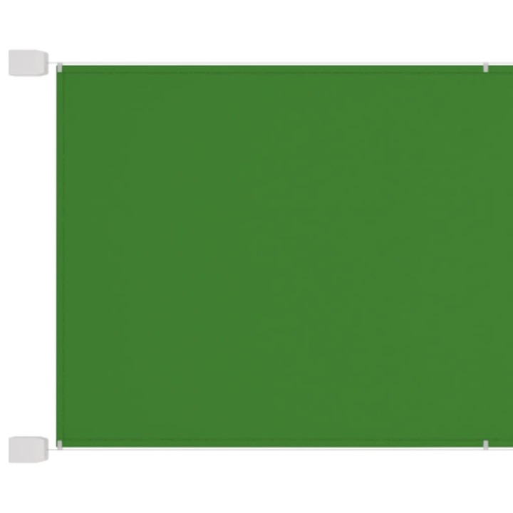 Вертикален сенник vidaXL, Светлозелен, 60x1000 см, Оксфорд плат