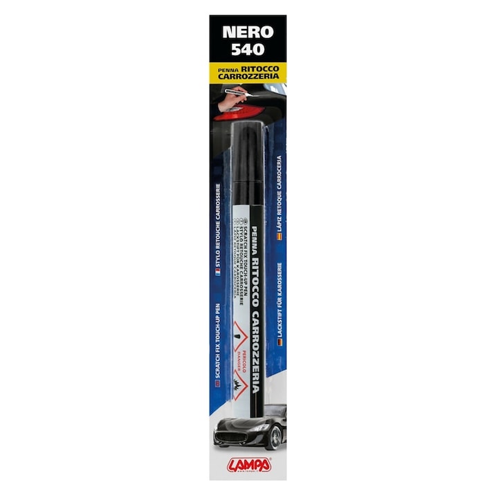 Marker zgarieturi Lampa, 150ml, 540, Negru
