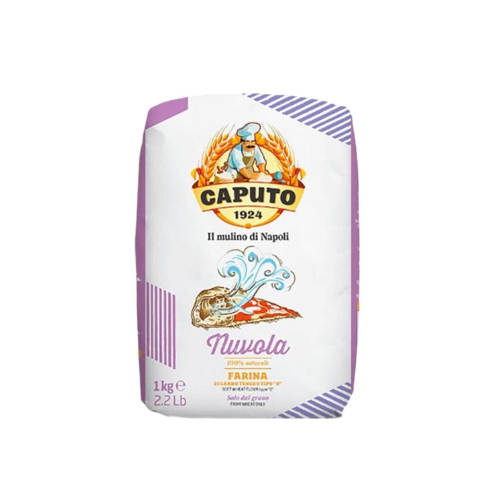 Faina de grau italiana 00 aerata, Caputo, 1kg