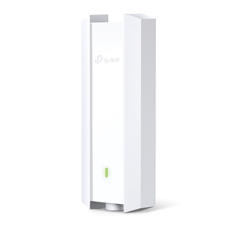 Access Point TP-Link EAP610-Kültéri, vezeték nélküli AX1800 Mbps kétsávos, 1 Gigabit port, WiFi 6, kültéri oszlopra szerelhető