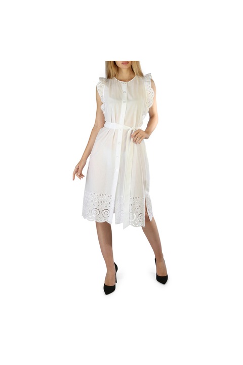 Дамска рокля Tommy Hilfiger WW0WW32333, Бял, 32