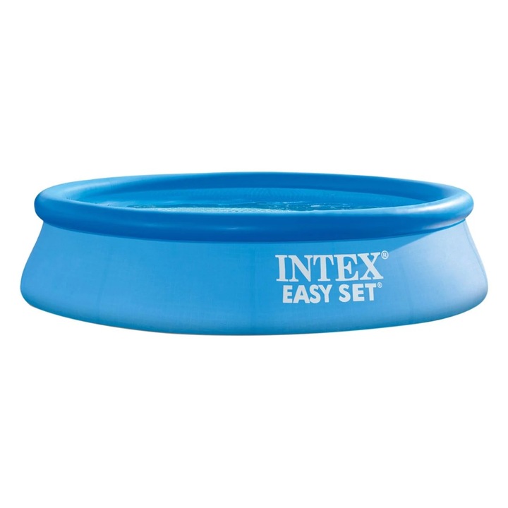 Piscina cu filtru, Intex, Easy Set, 2.44x0.61 m, Albastru