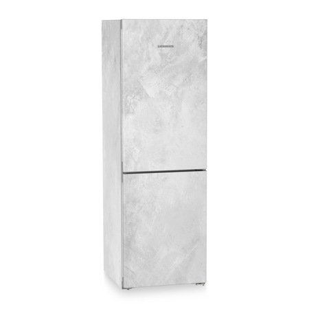 Combina frigorifica Liebherr CBNpcd 5223 Plus, BioFresh, NoFrost, 320 l, 185.5 сm, Clasa D, Designmotiv, Beton gri
