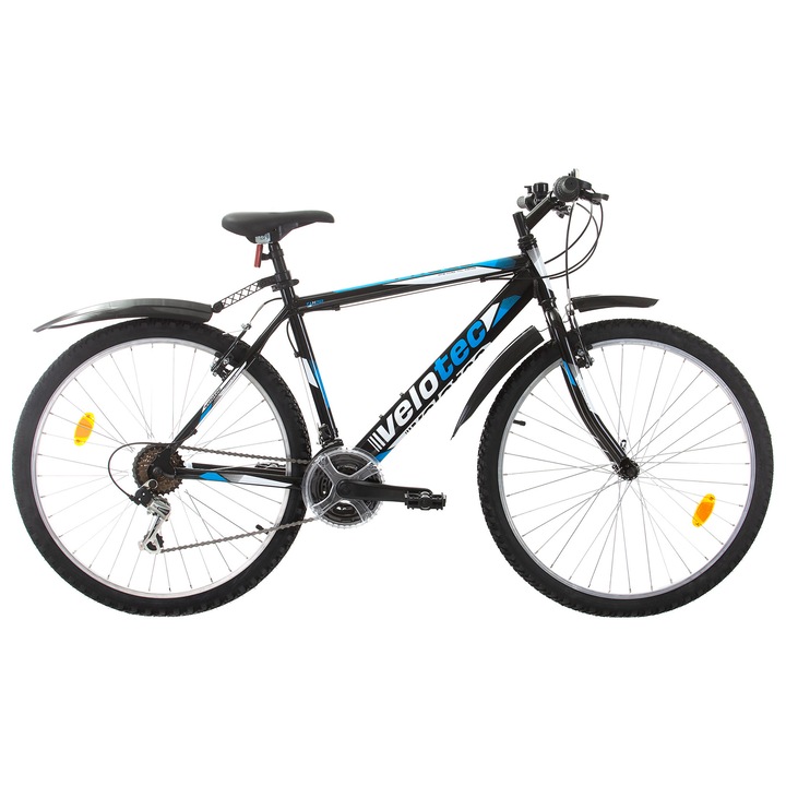 Velotec PRO Mountain Bike, 26", fekete/kék