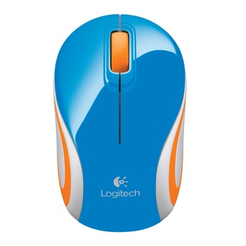 Mouse Wireless Logitech M187, USB, Albastru Mouse Wireless Logitech M187, USB, Albastru