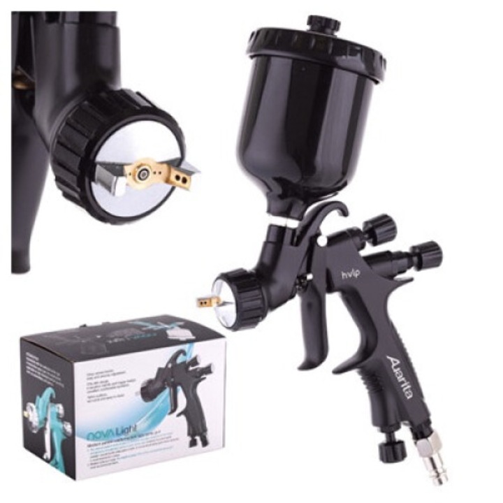 Mini pistol de pulverizare auarita nova duza 1.2mm