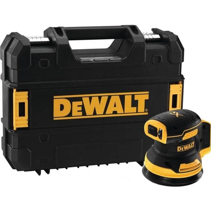 DeWALT DCW210NT-XJ Ексцентриков шлайф, 18V, без батерия и зарядно, в кутия TSTAK