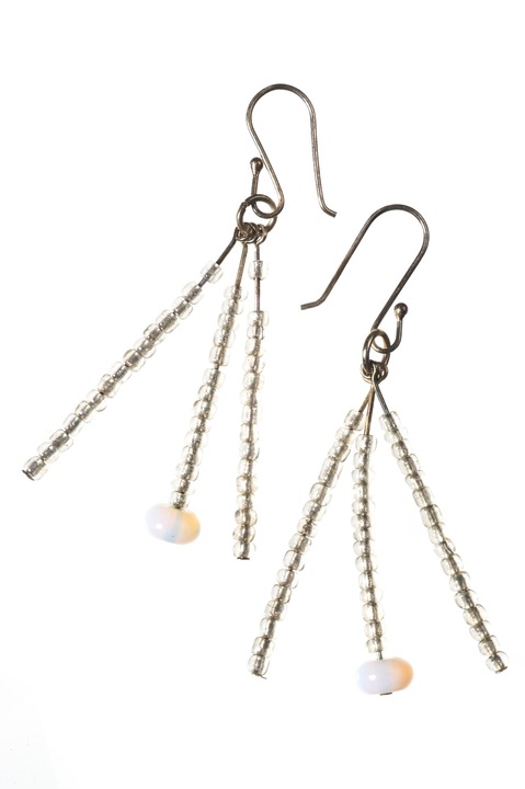 Cercei, Gloria Maris, 637384 Argintiu, 6 cm