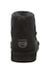 BEARPAW, Ghete impermeabile de piele intoarsa fara inchidere, Negru, 40