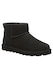 BEARPAW, Ghete impermeabile de piele intoarsa fara inchidere, Negru, 40