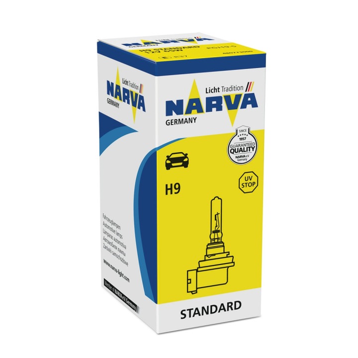 Крушка за проектор H9 12V Pgj19-5 65W Narva 78163