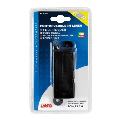 Suport siguranta ANL, Lampa, 12/32V, 40-275A, 120x42 mm, Negru 