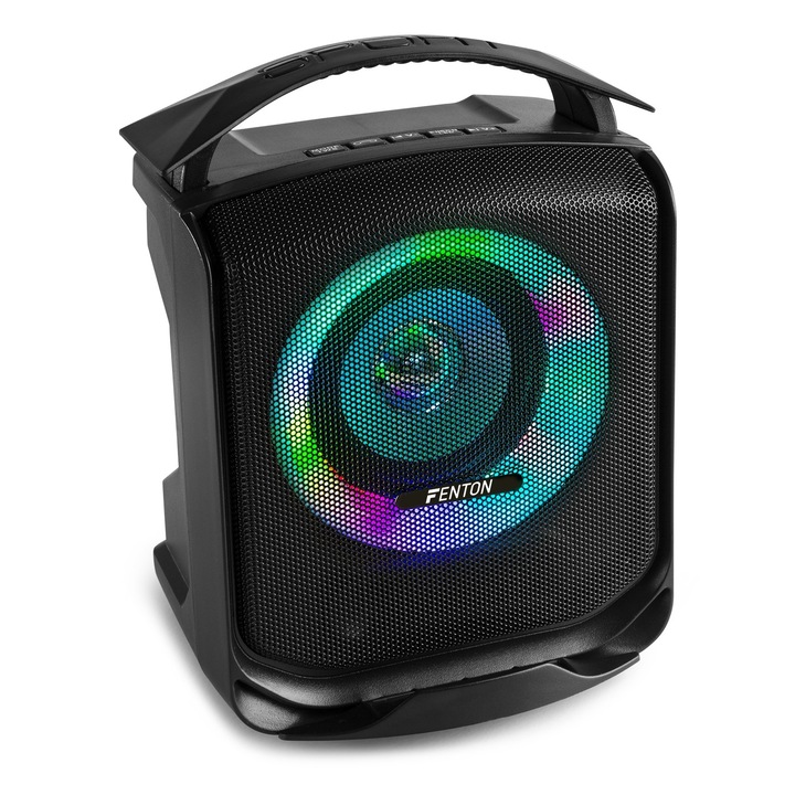 Парти тонколона с батерия, LED, 3", 40W, Bluetooth/USB/SD/FM, Fenton SPUTNIK