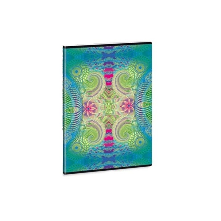 Ars Una - Mandala mix A4 extra kapcsos kockás füzet - többféle