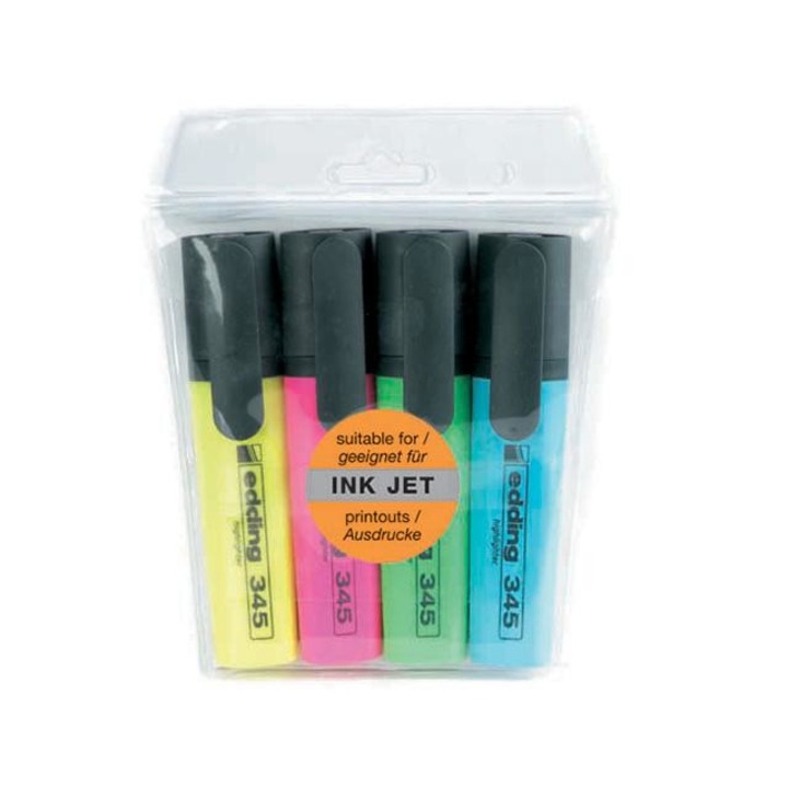 Ico: edding 34/45 маркер в четири различни цвята