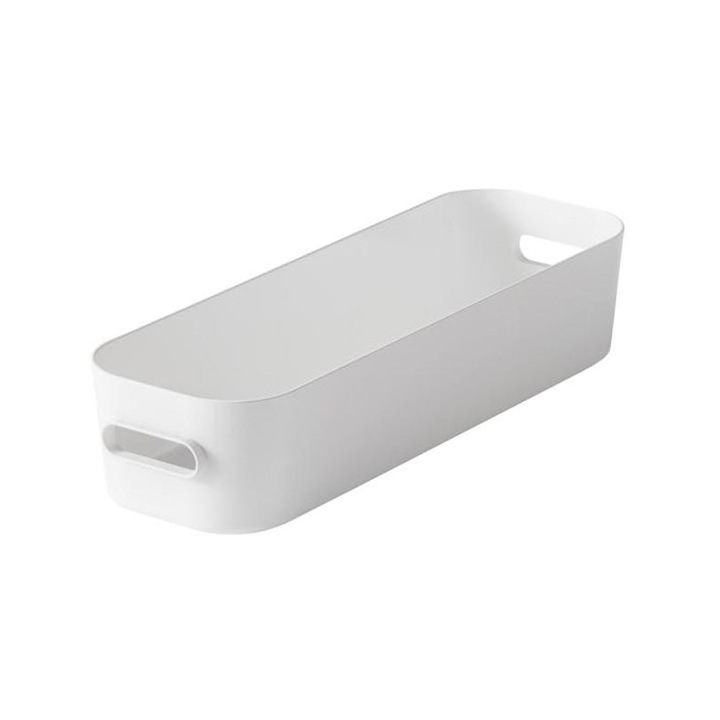 Cutie depozitare SmartStore Compact Slim, Alb, 29.1x 9.4x6.1 cm