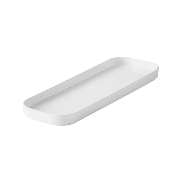 Capac pentru cutia de depozitare SmartStore Compact Slim, Alb, 29.5x10x2 cm