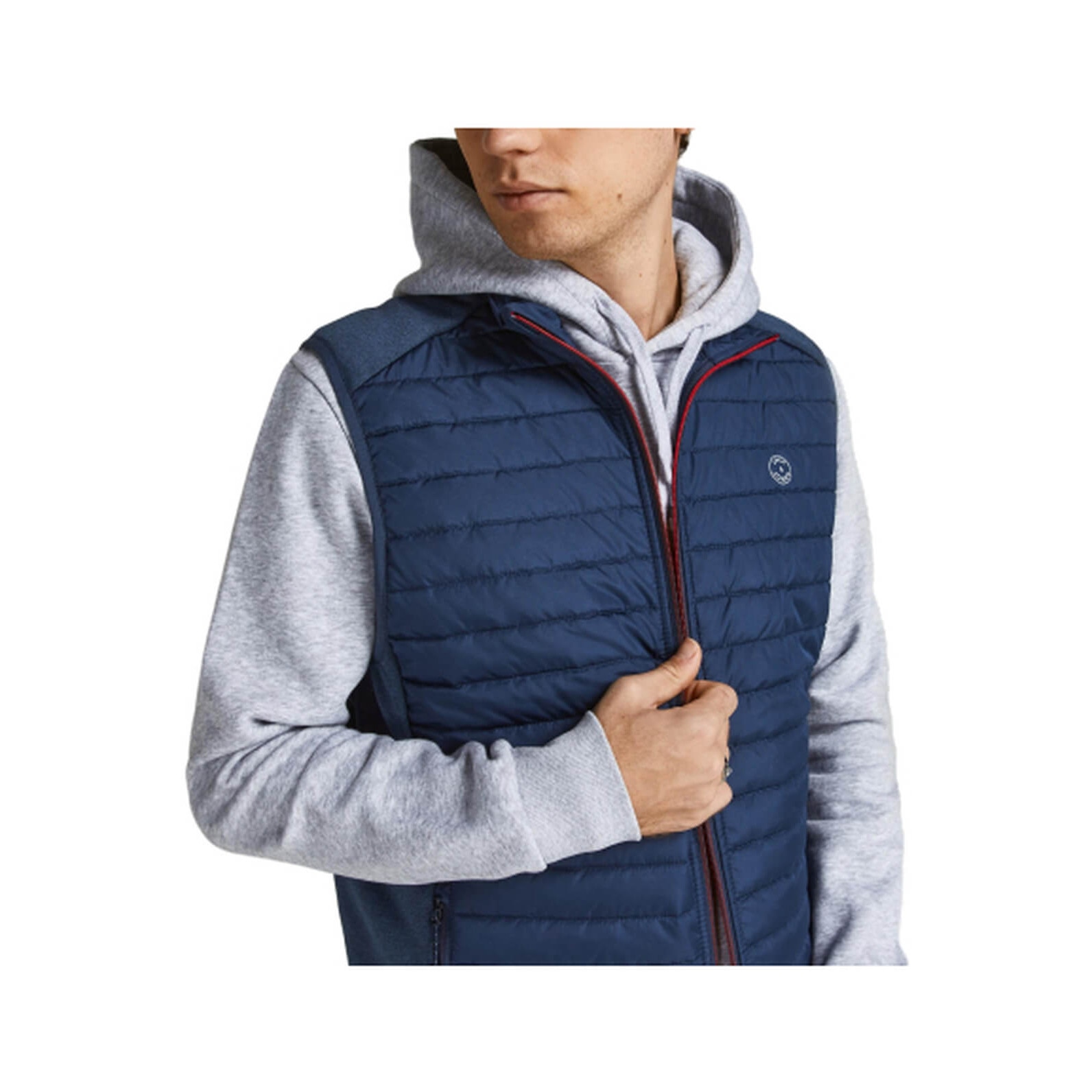 Vesta JACK &JONES Multi, 12200684-NB Albastru inchis S INTL - eMAG.ro