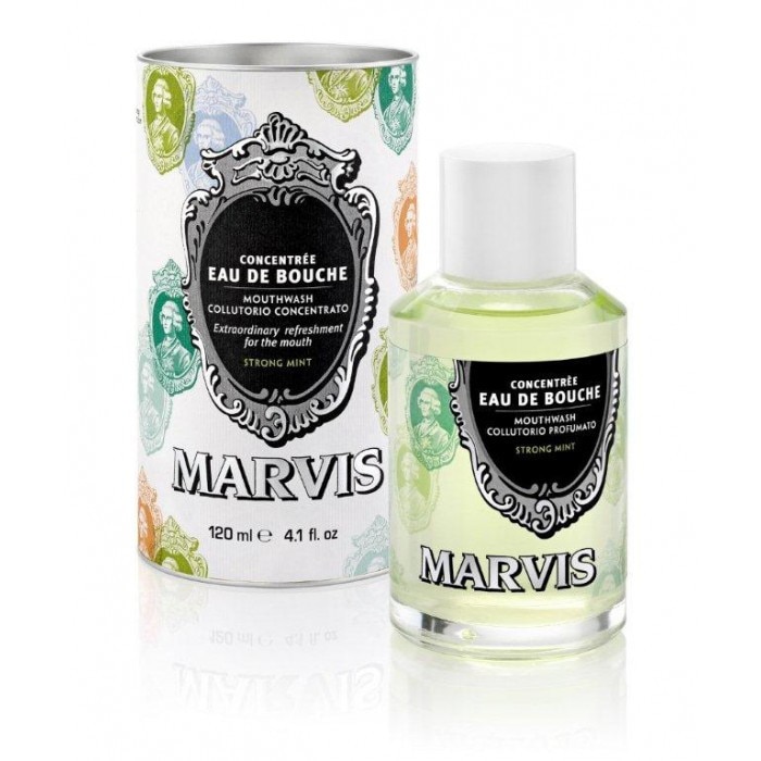 Apa de gura Marvis Strong Mint 120 ml