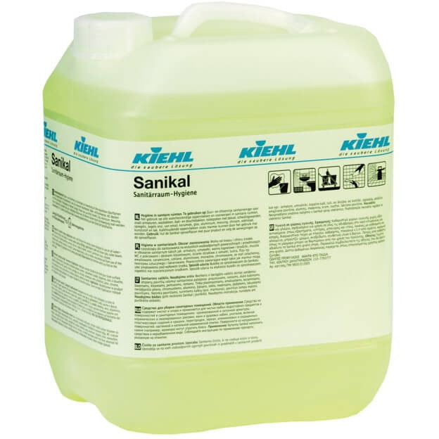 Detergent curatenia de intretinere bai fara acizi si clor, Kiehl Sanikal 10L cu parfum de pin