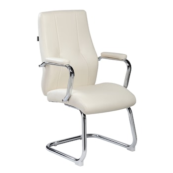 Scaun de vizitator Kring Sidney Visitor, PU, Beige Scaun de vizitator Kring Sidney Visitor, PU, Beige