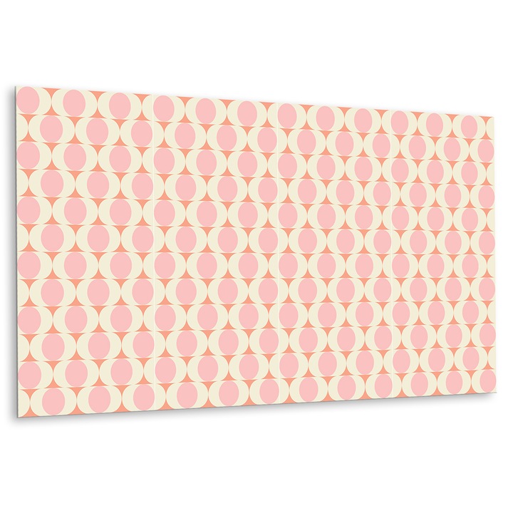 Panou de perete decorativ. Model retro. Roz. 100 cm x 50 cm. 010310540010000020895