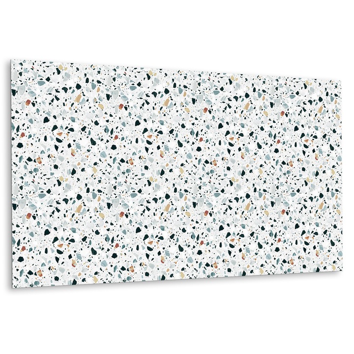 Öntapadó vinyl csempe, Klasszikus olasz padló, Szürke, dekoratív csempe, 100 cm x 50 cm
