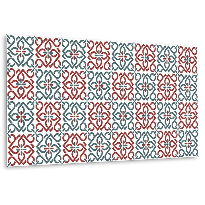Panou de perete decorativ, Model arab, Multicolor, 100 cm x 50 cm