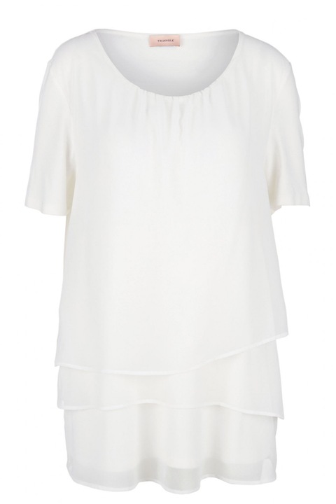 Bluza dama, s.Oliver, Viscoza, Alb, 44