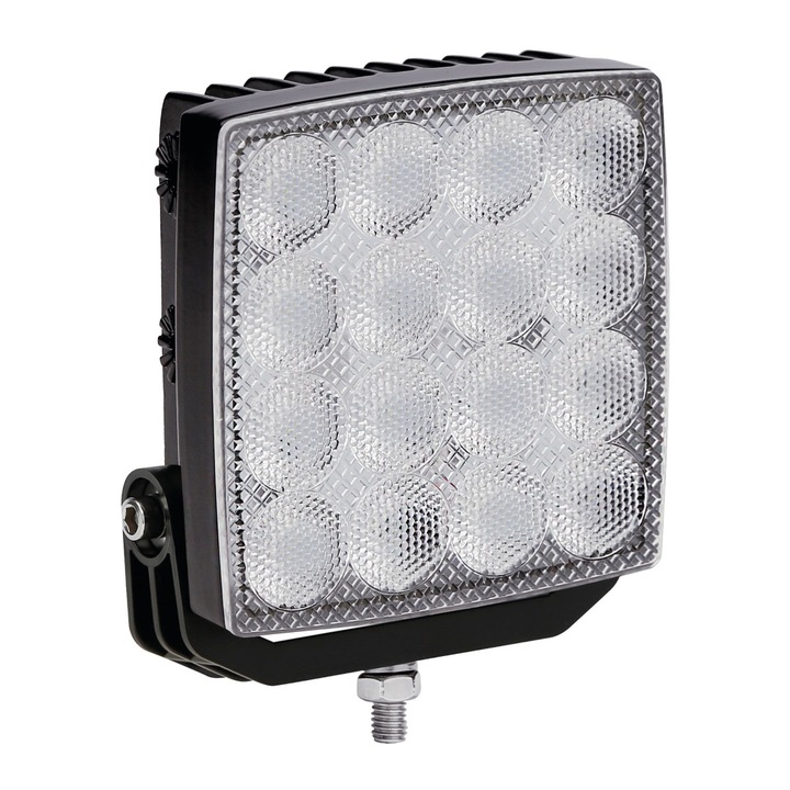 Proiector Lampa WL-26, 16LED, 48W, 3300 lm, 10-30V, 110x110x44 mm, Negru