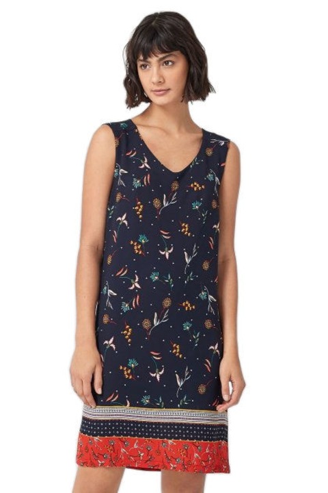 Дамска рокля без ръкави s. Oliver, тъмно синя, 34