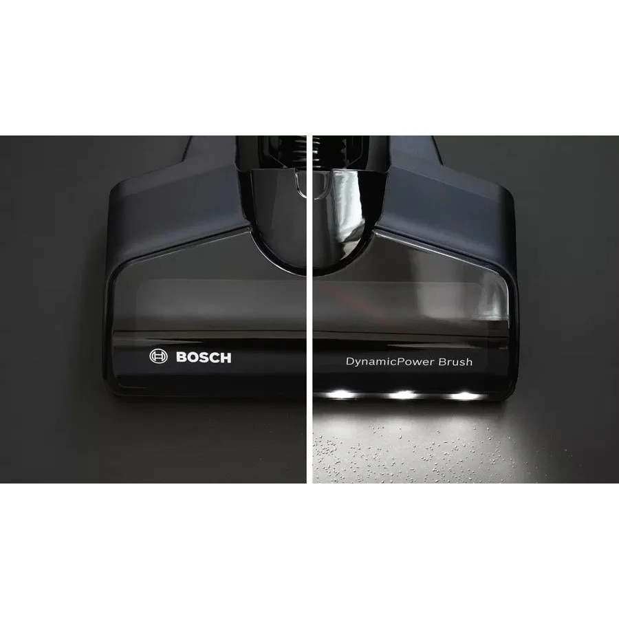 Aspirator Vertical 2 in 1 BOSCH Unlimited 7 BCS711EXT, 0.3l, 18V, Autonomie maxima 40 min, Negru-Argintiu