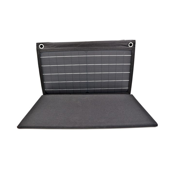 Соларен панел 18V - 30W, сгъваем, преносим, с 3 USB порта, PS-30-2