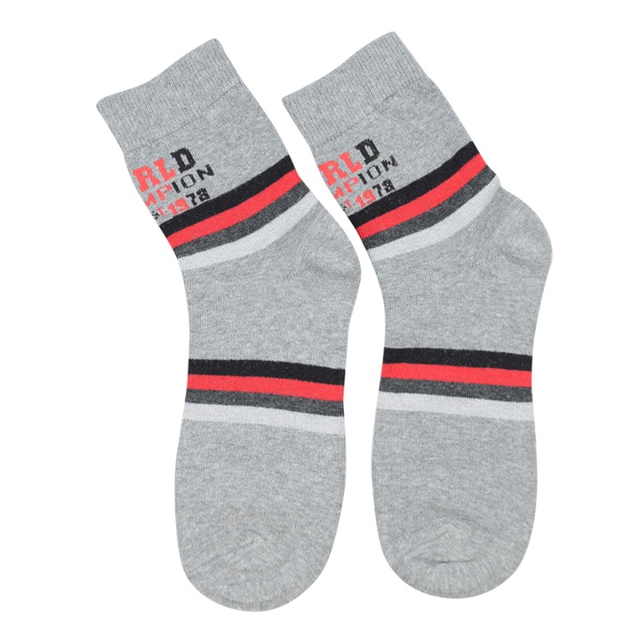 Чорапи за момче Milusie B2111-39-41, Сиви
