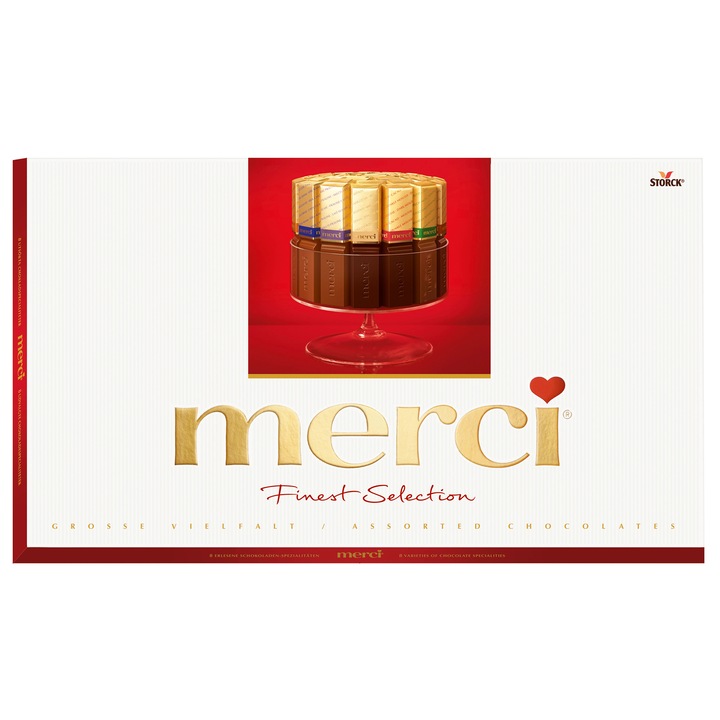 Sortimente de ciocolata, Merci, 400g