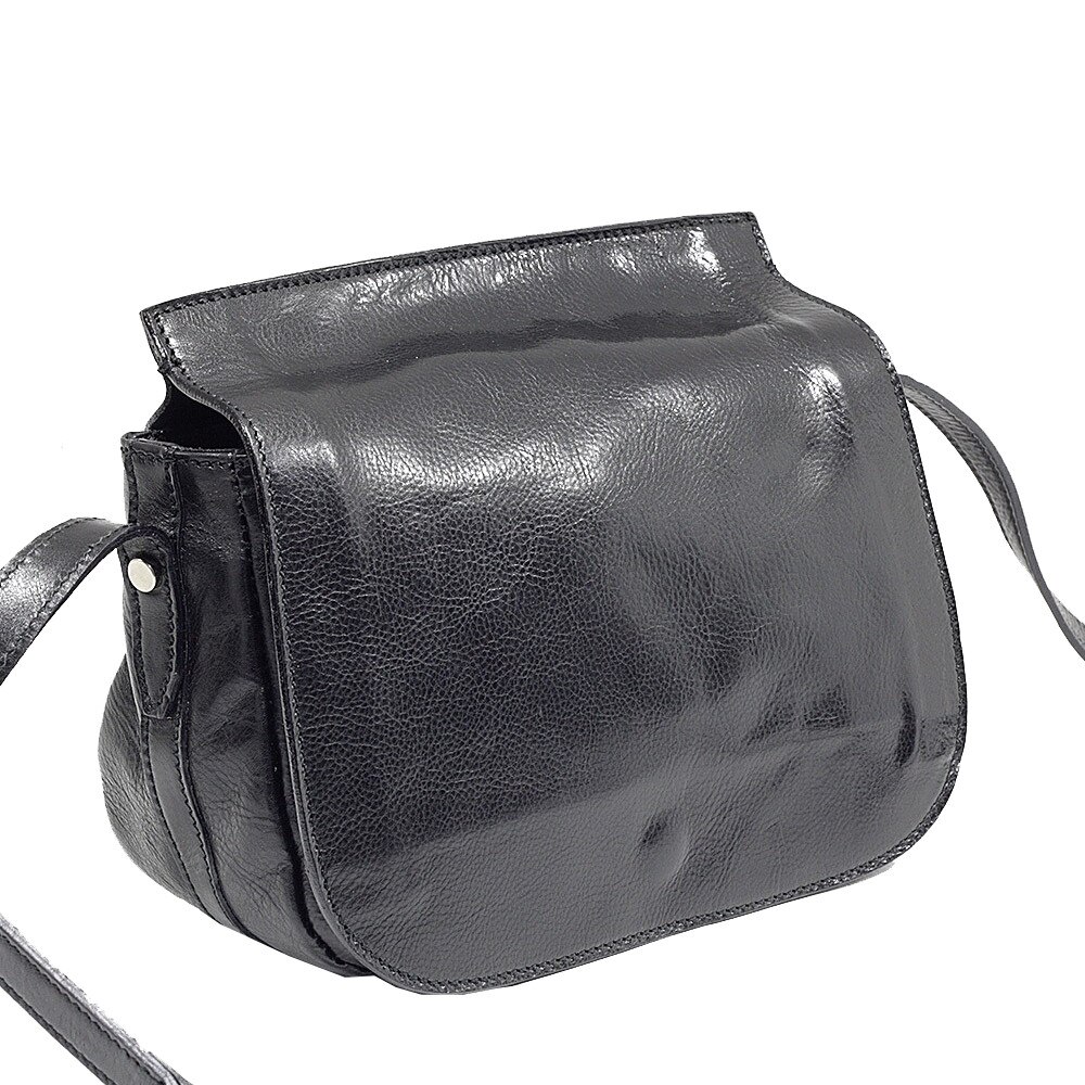 Geanta casual de umar Fratelli Suveran Piele naturala vachetta, negru