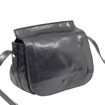 Geanta casual de umar Fratelli Suveran Piele naturala vachetta, negru Geanta casual de umar Fratelli Suveran Piele naturala vachetta, negru