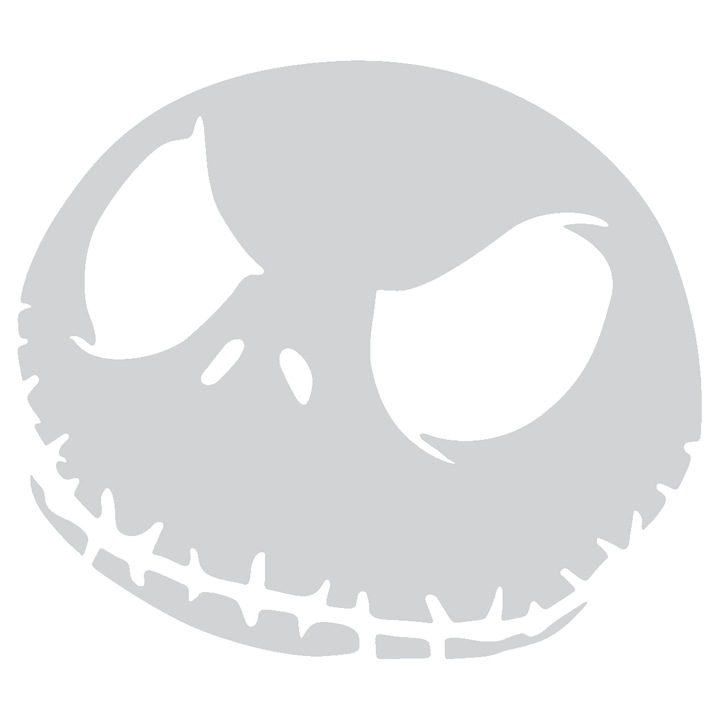 Sticker auto - Mad Ball - Alb - 10 x 8.7 cm