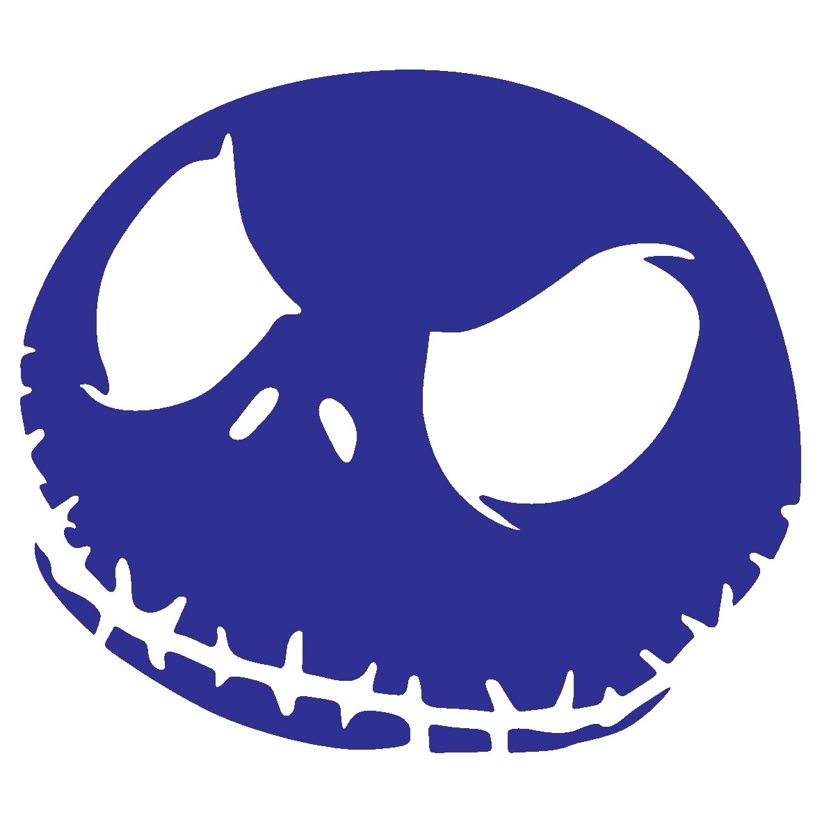 Sticker auto - Mad Ball - Albastru - 10 x 8.7 cm