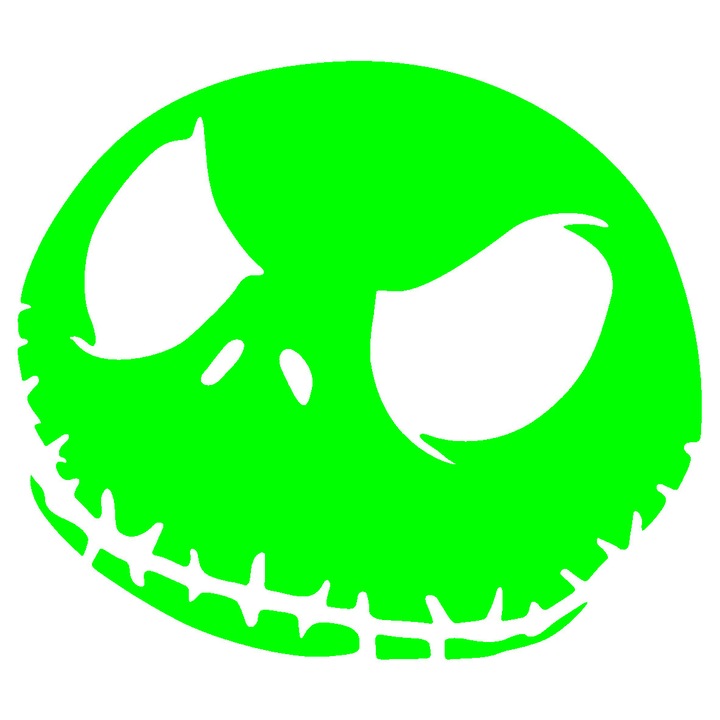 Sticker auto - Mad Ball - Verde - 10 x 8.7 cm