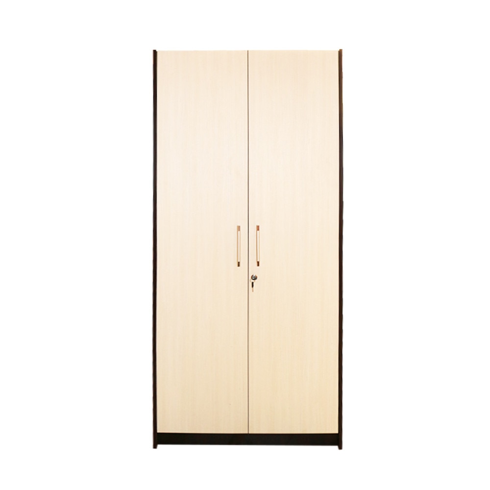 Raft birou 2 usi mari, Wenge/Brad, 80 x 190 x 36 cm